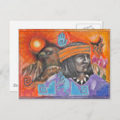 アナヤワリ祖先 ポストカード (正面/裏面)