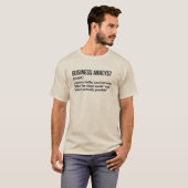 アナリティクススペシャリストの面白い意味 Tシャツ (正面フル)