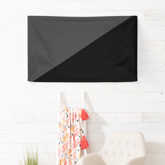 アナルコのニヒリズム国旗のシンボル無政府状態パンク 横断幕 (インサイチュ)