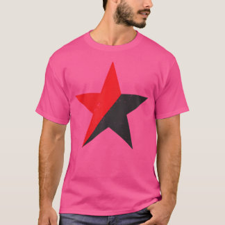 アナルコ共産党のスターシャツ Tシャツ