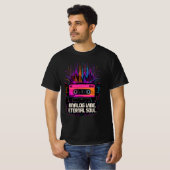 アナログな雰囲気 永遠の魂のギフトアイデア Tシャツ (正面フル)
