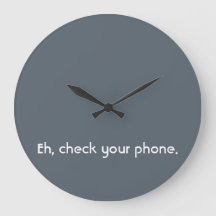 "アナログの闘争"クロック