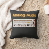 アナログオーディオ旧HI FI クッション (ブランケット)