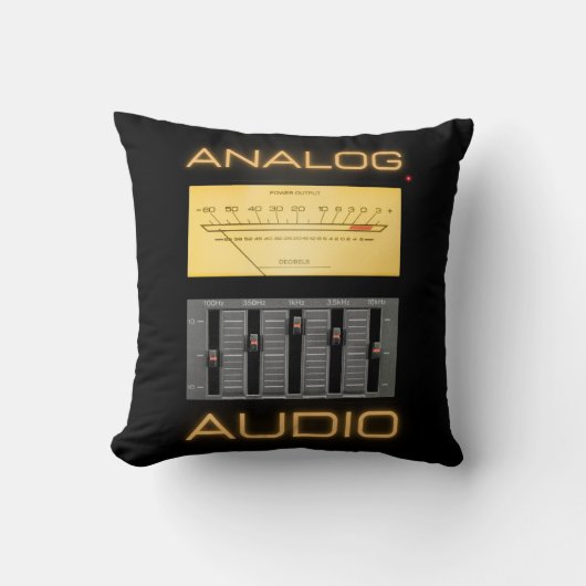 アナログオーディオAudiophiles クッション (正面)