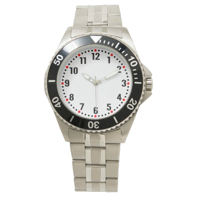 アナログスタイル 腕時計 (正面)