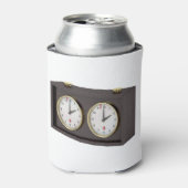 アナログチェス時計 缶クーラー (缶正面)