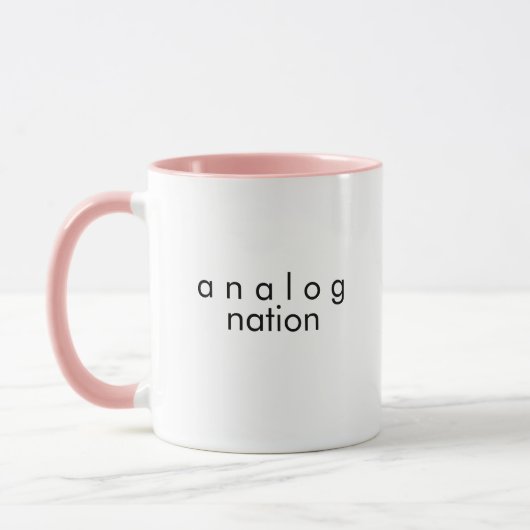 アナログネーション コーヒーマグ マグカップ (左)