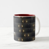 アナログ名前をカスタムする ツートーンマグカップ (正面右)