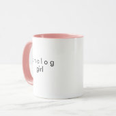 アナログ女子 コーヒーマグ マグカップ (正面左)