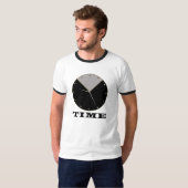 アナログ時計 Tシャツ (正面フル)