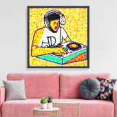 アナログ錬金術師 キャンバスプリント (インサイチュ (リビング))