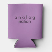 アナログ・ネイション ラベンダー フォーム缶クーラー 缶クーラー (正面)