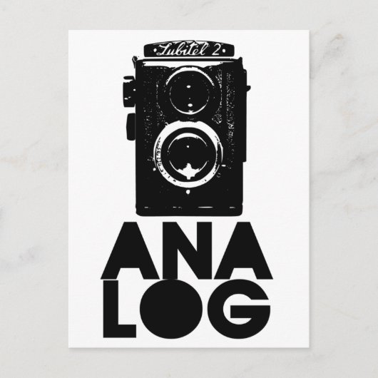 アナログ！ ポストカード (正面)