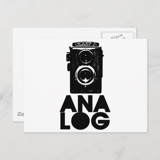 アナログ！ ポストカード (正面/裏面)