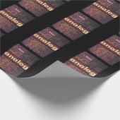 アナログ・モジュラー・シンセサイザ・レトロ・シンセス・プロデューサ ラッピングペーパー (角)