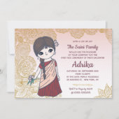 アナンパラシャンファースト米式招待状 招待状 (正面)