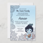 アナンパラシャンファースト米式招待状 招待状 (正面)