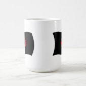 アナーキスト運動旗マグカップ コーヒーマグカップ (中央)