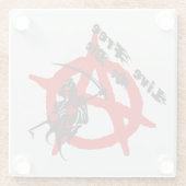 アナーキーの死神 ガラスコースター (裏面)