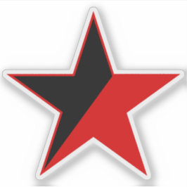 アナーキーの赤い星v2 シール