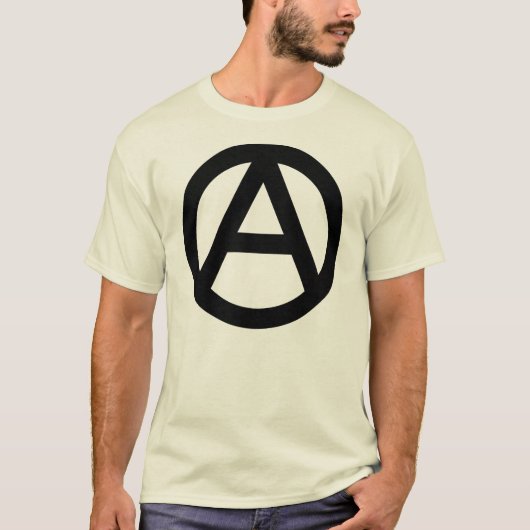 アナーキー記号 Tシャツ (正面)
