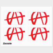 アナーキー・グラフィティ 長方形シール (シート)