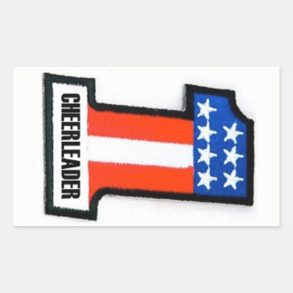 アナーキー・チアリーダー・モト・ステッカー 長方形シール