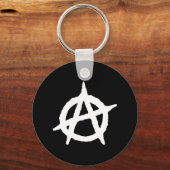 アナーキー – 白黒- Emo - Keychain キーホルダー (正面)