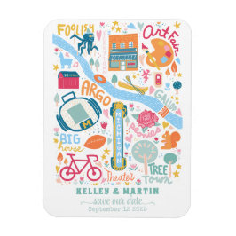 アナーバー・ミシガン 保存の日 マグネット