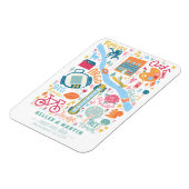 アナーバー・ミシガン 保存の日 マグネット (左側)