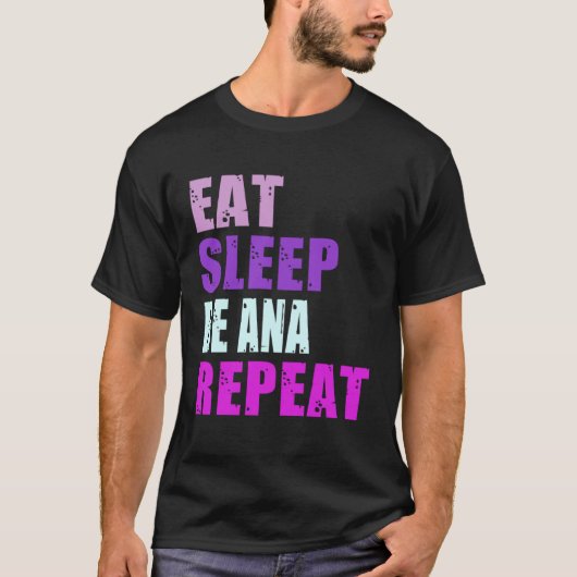 アナ食べスリープBe Repeat Ana Tシャツ (正面)