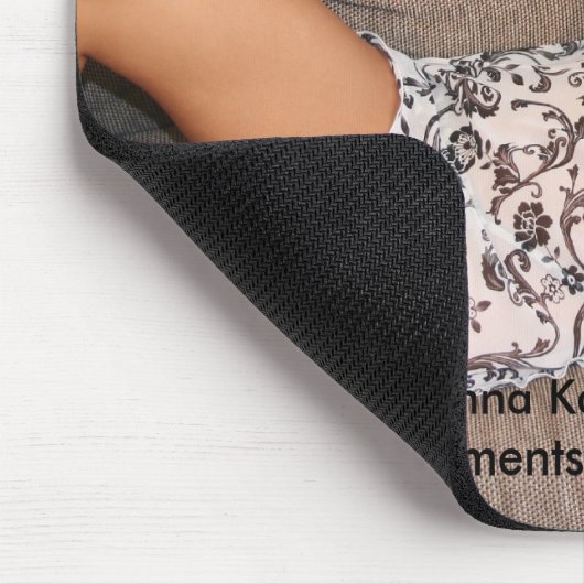 アナKalashnikova マウスパッド (コーナー)