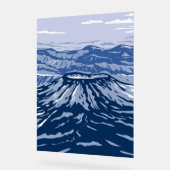 アニアクチャク火山 アクリルサイン (傾斜)