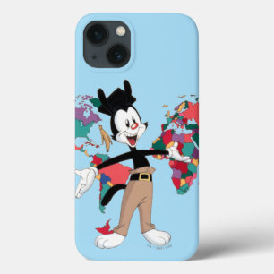 アニアックス ヤッコの世界地図グラフィック iPhone 13ケース