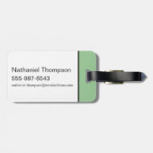 アニアックス |ヤッコ、ドット、ワッコ立ち ラゲッジタグ (裏面横)