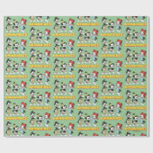 アニアックス |ヤッコ、ドット、ワッコ立ち ラッピングペーパー (フラット)