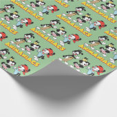 アニアックス |ヤッコ、ドット、ワッコ立ち ラッピングペーパー (角)