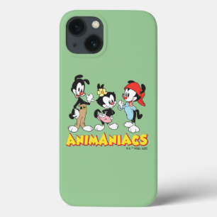 アニアックス ヤッコ、ドット、ワッコ立ち iPhone 13ケース