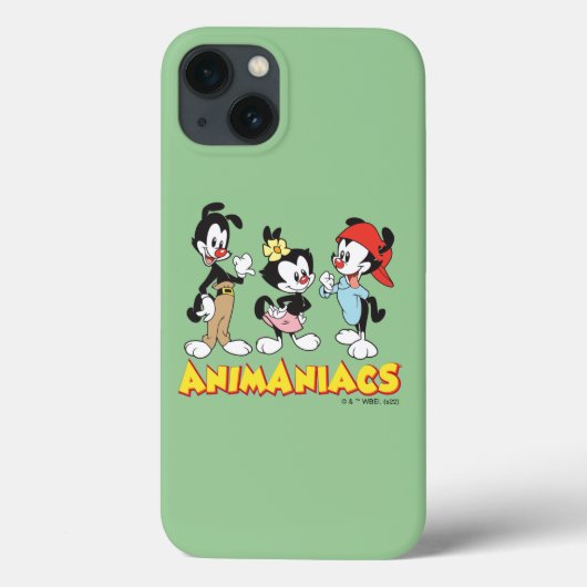 アニアックス |ヤッコ、ドット、ワッコ立ち Case-Mate iPhoneケース (裏面)