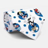 アニアックス |ヤッコ、ワッコ、ドットサークルパターン ネクタイ (ロール)