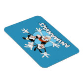 アニアックス |ワーナー兄弟姉妹アームズワイドグラフィック マグネット (右側)