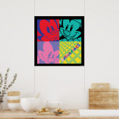 アニアックス |ワーナー兄弟姉妹ポップ・アートのアートグラフィック ポスター (キッチン)