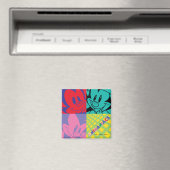 アニアックス |ワーナー兄弟姉妹ポップ・アートのアートグラフィック マグネット (インサイチュ (食洗機))