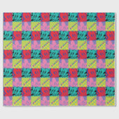 アニアックス |ワーナー兄弟姉妹ポップ・アートのアートグラフィック ラッピングペーパー (フラット)