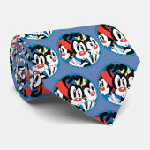 アニアックス |ワーナー兄弟姉妹円グラフィック ネクタイ (ロール)