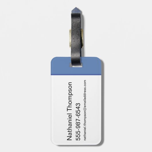 アニアックス |ワーナー兄弟姉妹円グラフィック ラゲッジタグ (裏面縦)