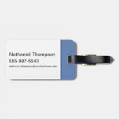 アニアックス |ワーナー兄弟姉妹円グラフィック ラゲッジタグ (裏面横)