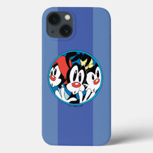 アニアックス ワーナー兄弟姉妹円グラフィック iPhone 13ケース