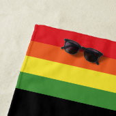 アニアックス | Hello-oレトロイコライザグラフィック ビーチタオル (インサイチュ)