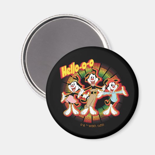 アニアックス | Hello-oレトロイコライザグラフィック マグネット (正面/裏面)